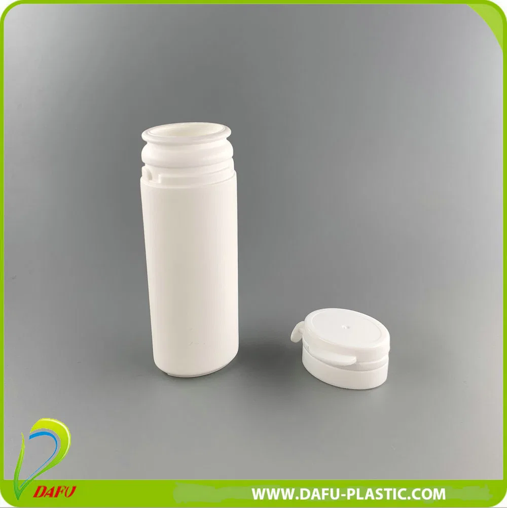 Custom 25ml PE Plastic Candy Round Bottle with Ring Pull Cap