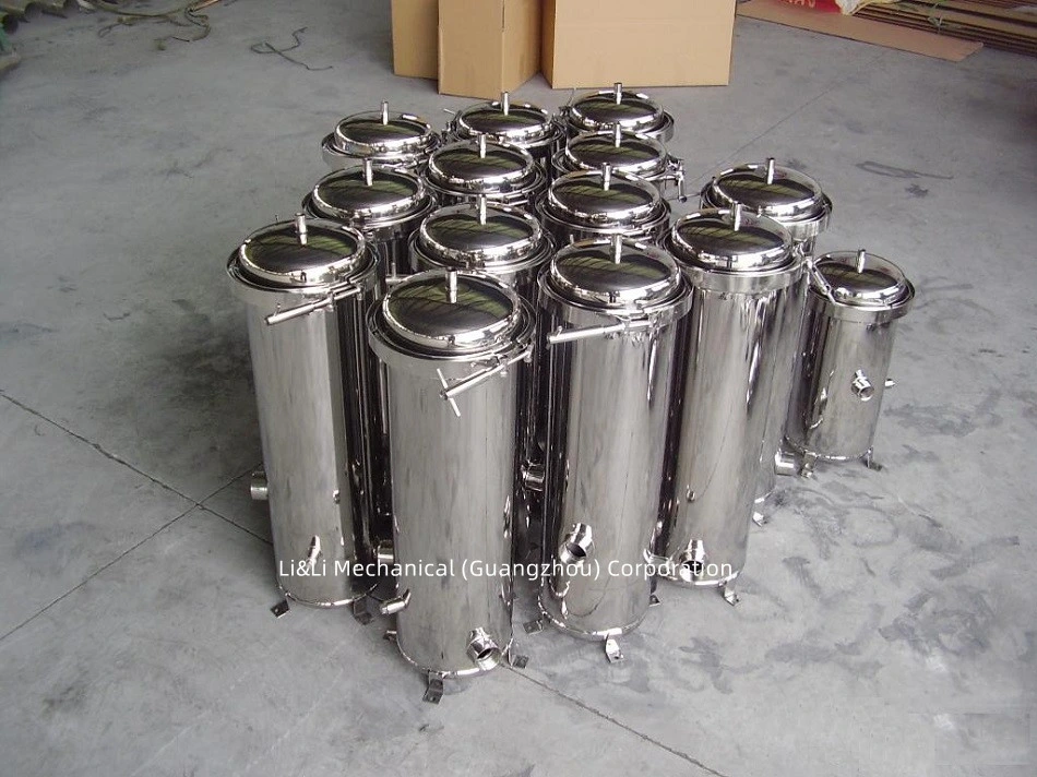 Microporous Membrance Stainless Steel Single Bag Filter for Filtration System