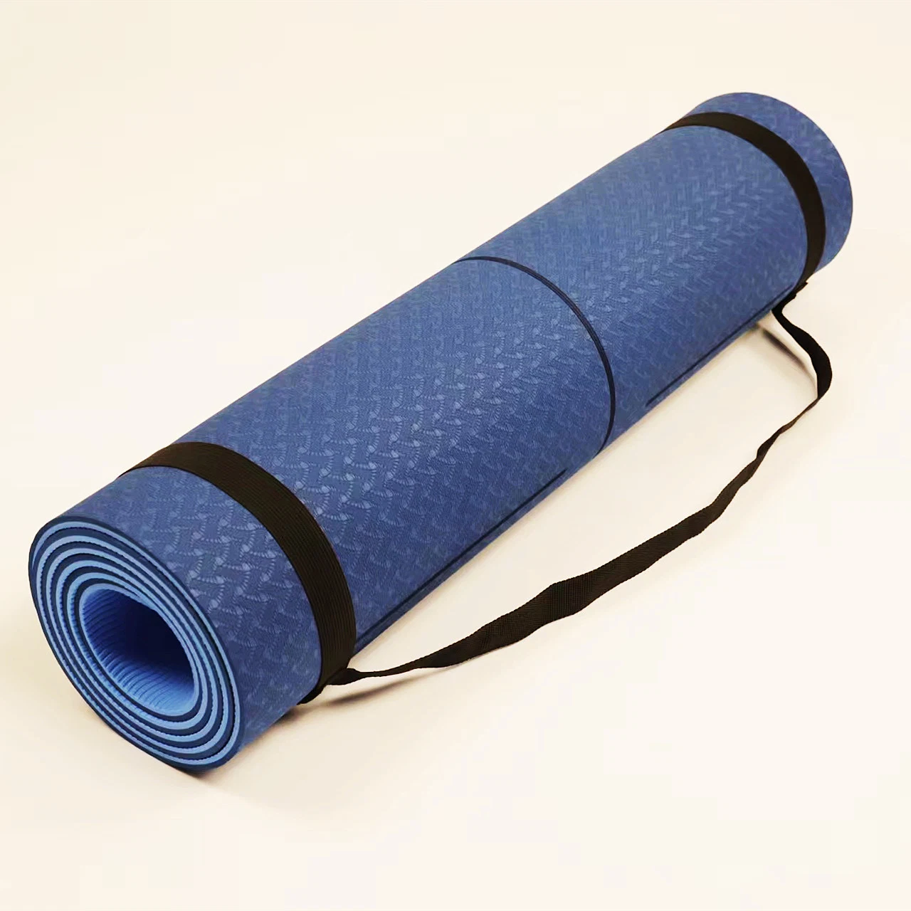 Una alta densidad ecológica Non-Slip Anti-Tear evitando el dolor en el Yoga, Pilates Mat de renegociación de la TPE.