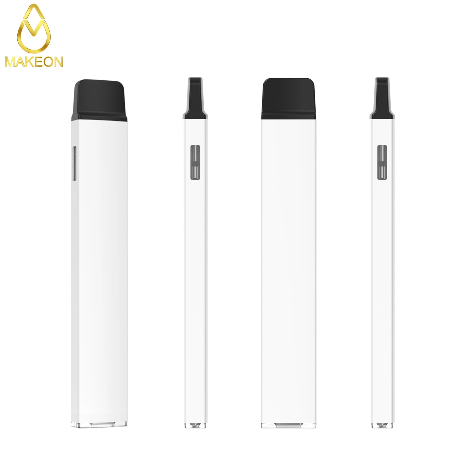 Makeon D9 vazio 0.5 ml Depósito óleo grosso descartável Vape Pod Mini Eacendedor de cigarros estilo caneta com embalagem OEM de bateria recarregável