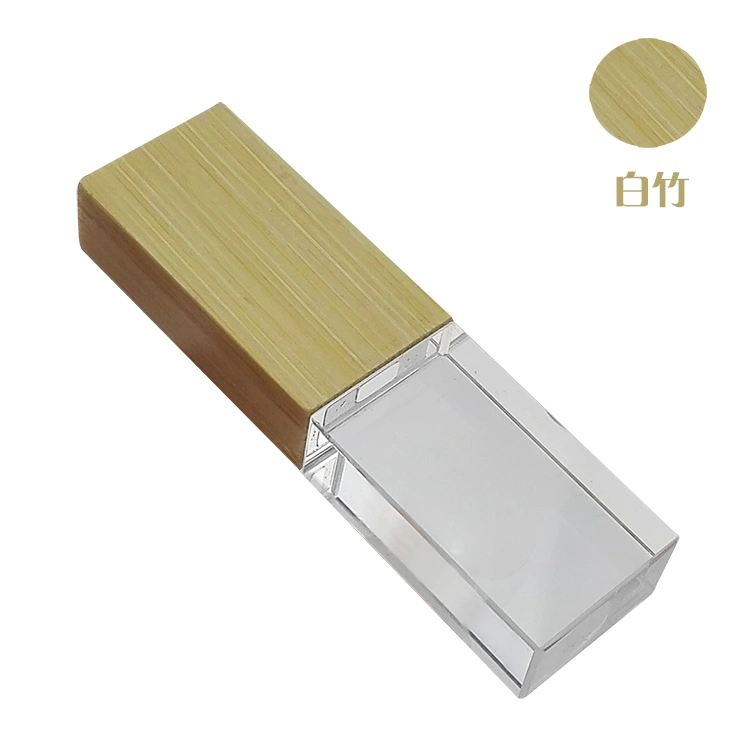 Nuevo y elegante unidad flash USB de cristal