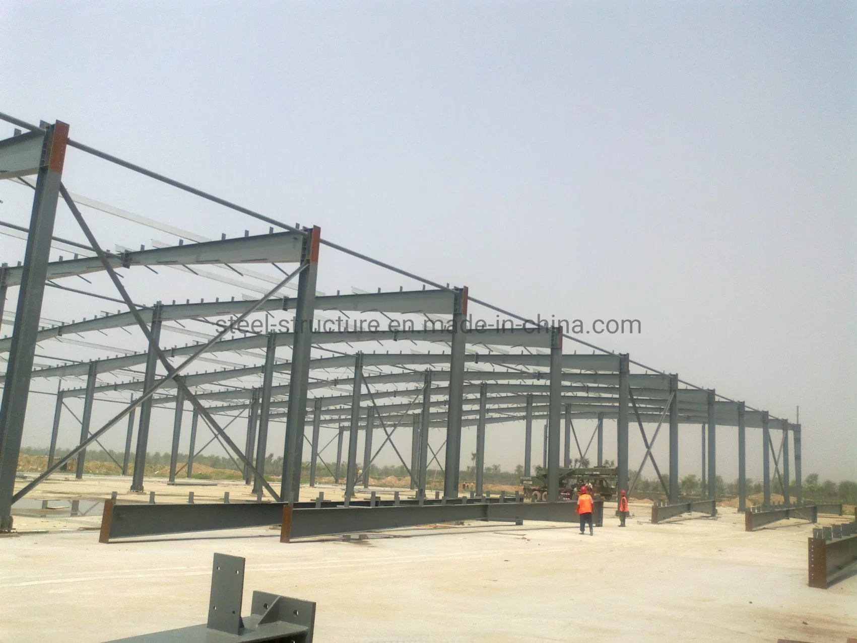 Prefabricated Steel Structural Building Construction Industrial Factory Workshop Building