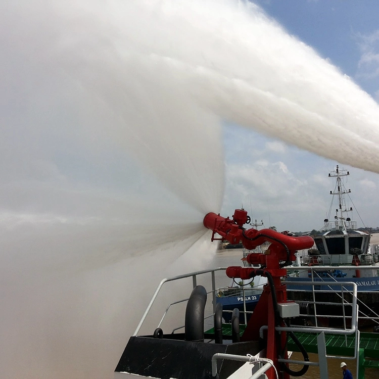 Système de lutte contre l'incendie externe approuvé par l'IACS pour les navires (système de classe FiFi 300-9600m3/h)