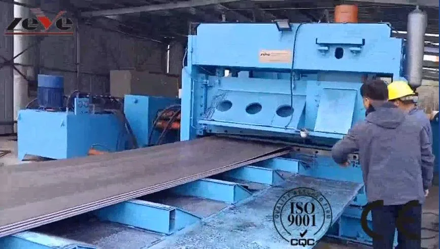 Hochwertige CNC-Werkzeugmaschinen CTL Cutter-Richtmaschine Richtmaschine Zcl-16X1800 Für HR Metal Heavy Gauge Metal Plate