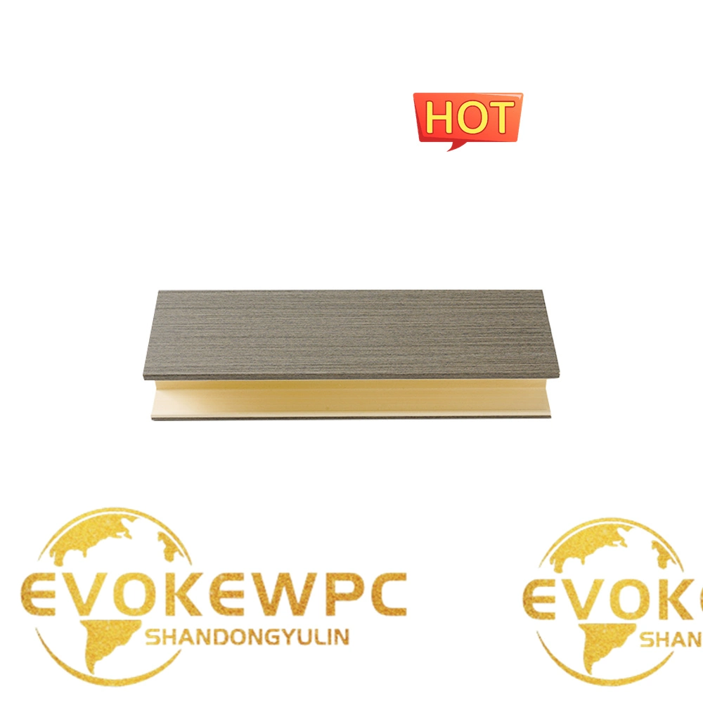 Evoke WPC Ceiling Interior Plastic Timber Composite Facade Slat WPC Wall Panel