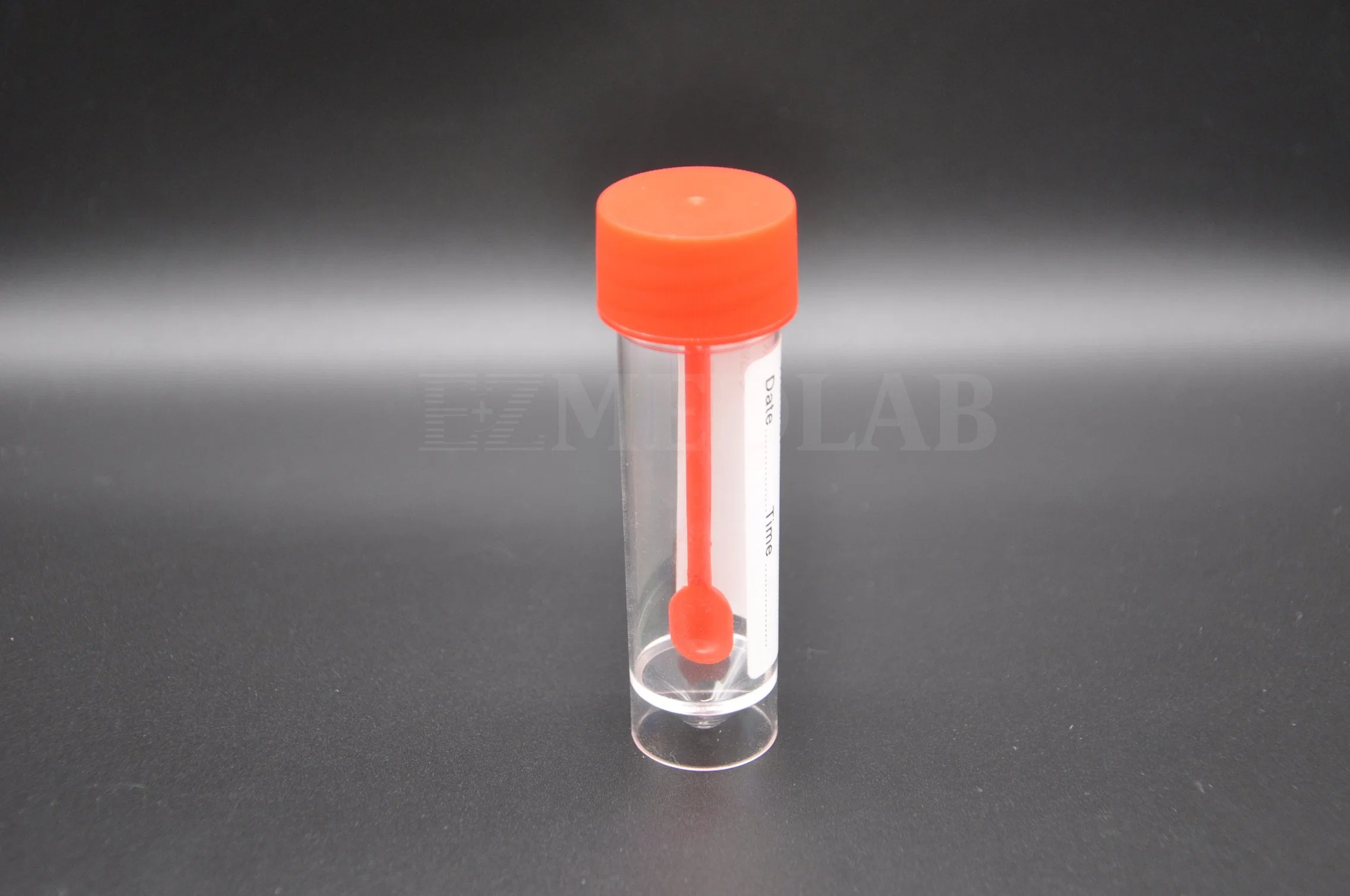 20ml Disposable Medical Consumable PP Material Black Specimen Container