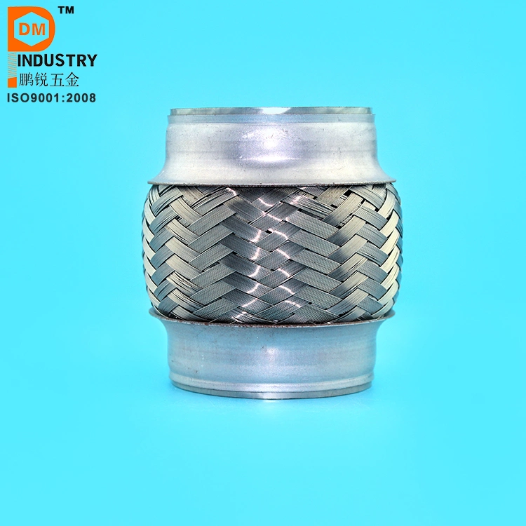 Flex Pipe Exhaust Stainless Steel Double Braid Heavy Duty Coupling Tube