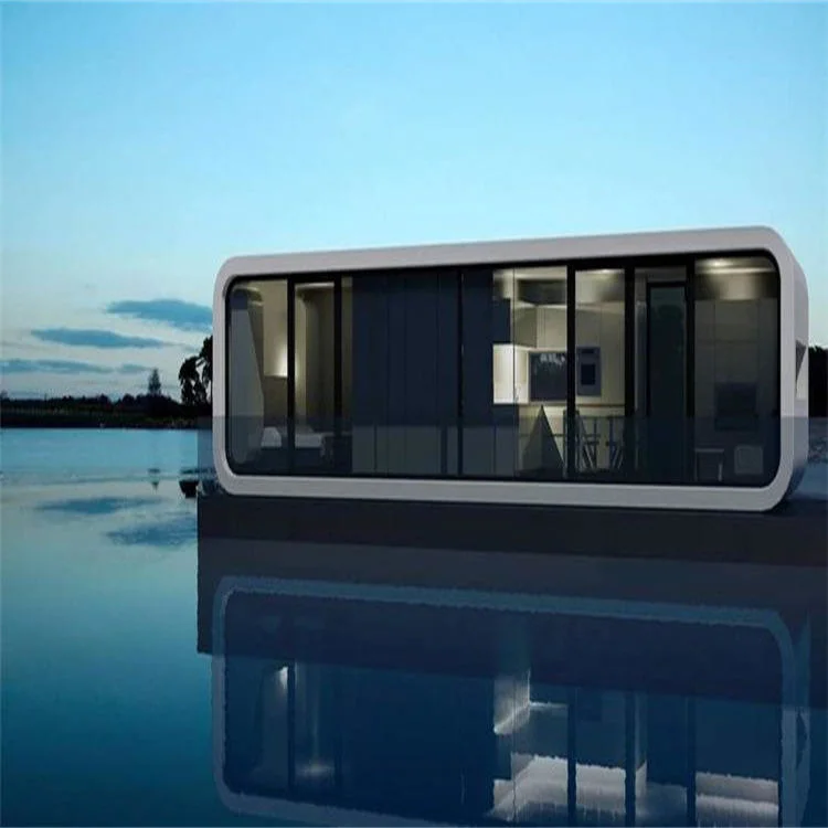 Hotel Style Multi Room Prefabricated Container Mobile Residential Building Apple Cabin