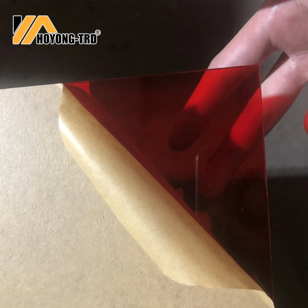 2mm 3mm 5mm 8mm Transparent Colormirror Colored Acrylic Plate