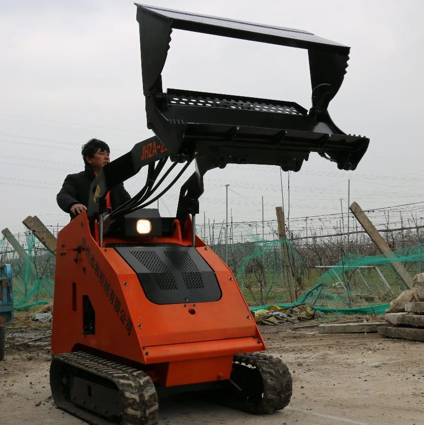 Cheap Price Articulated Mini Skid Steer Front Track Compact Loader for Sale