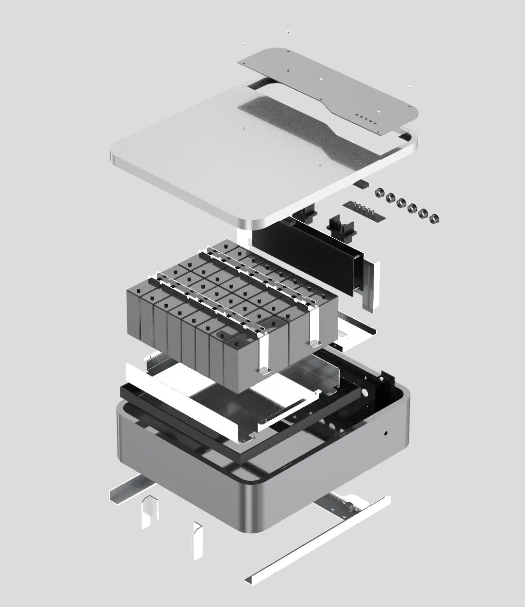 Fosfato de hierro Litio Wall-Mounted Batería recargable de almacenamiento de energía