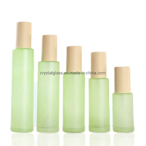 China Greenn Empty Cosmetic Container Set Factory Supply