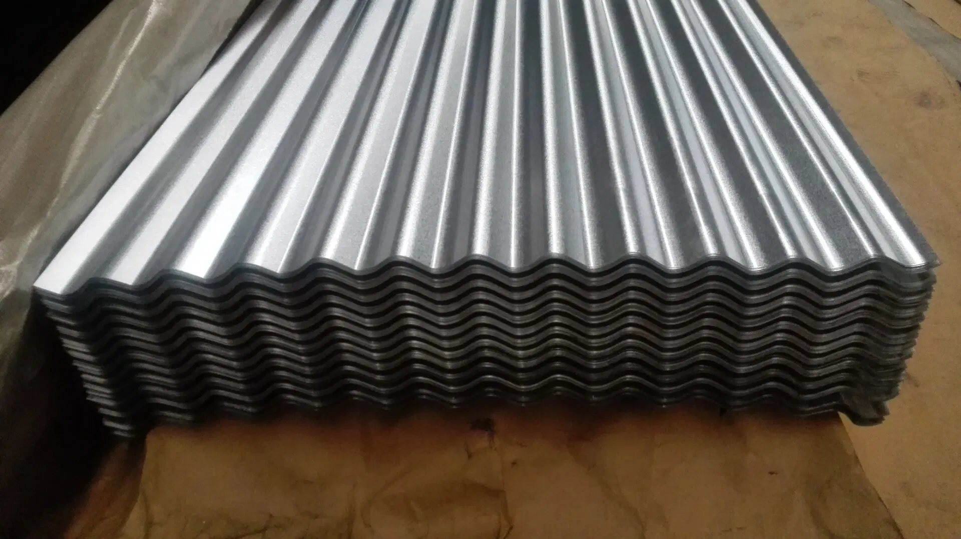 FP800 Metal Zinc Coated Greenhouse Roof sheet Building Material corrugated sheet for fencing