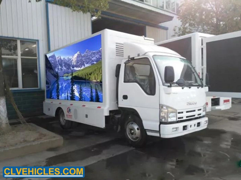 LED Mobile Advertising Trucks para portadas de aluminio para exteriores