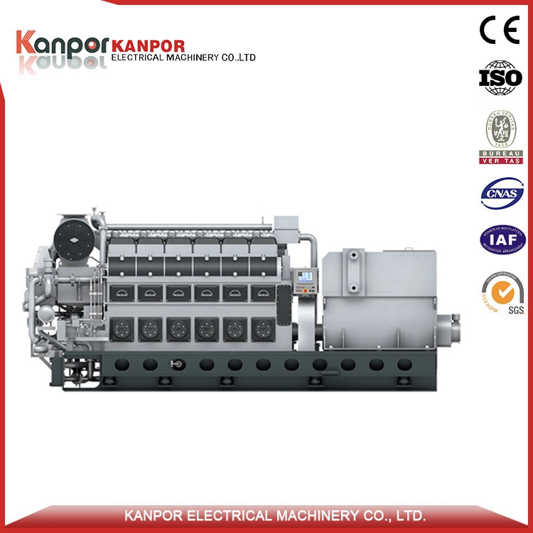 El hombre 515kw 0.5MW aceite combustible pesado (HFO) Conjunto de generación de energía