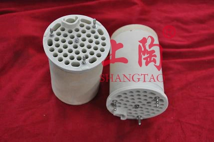 Wholesale/Supplier Ceramic Core for Bobbin Heater Cordierite Heating Parts