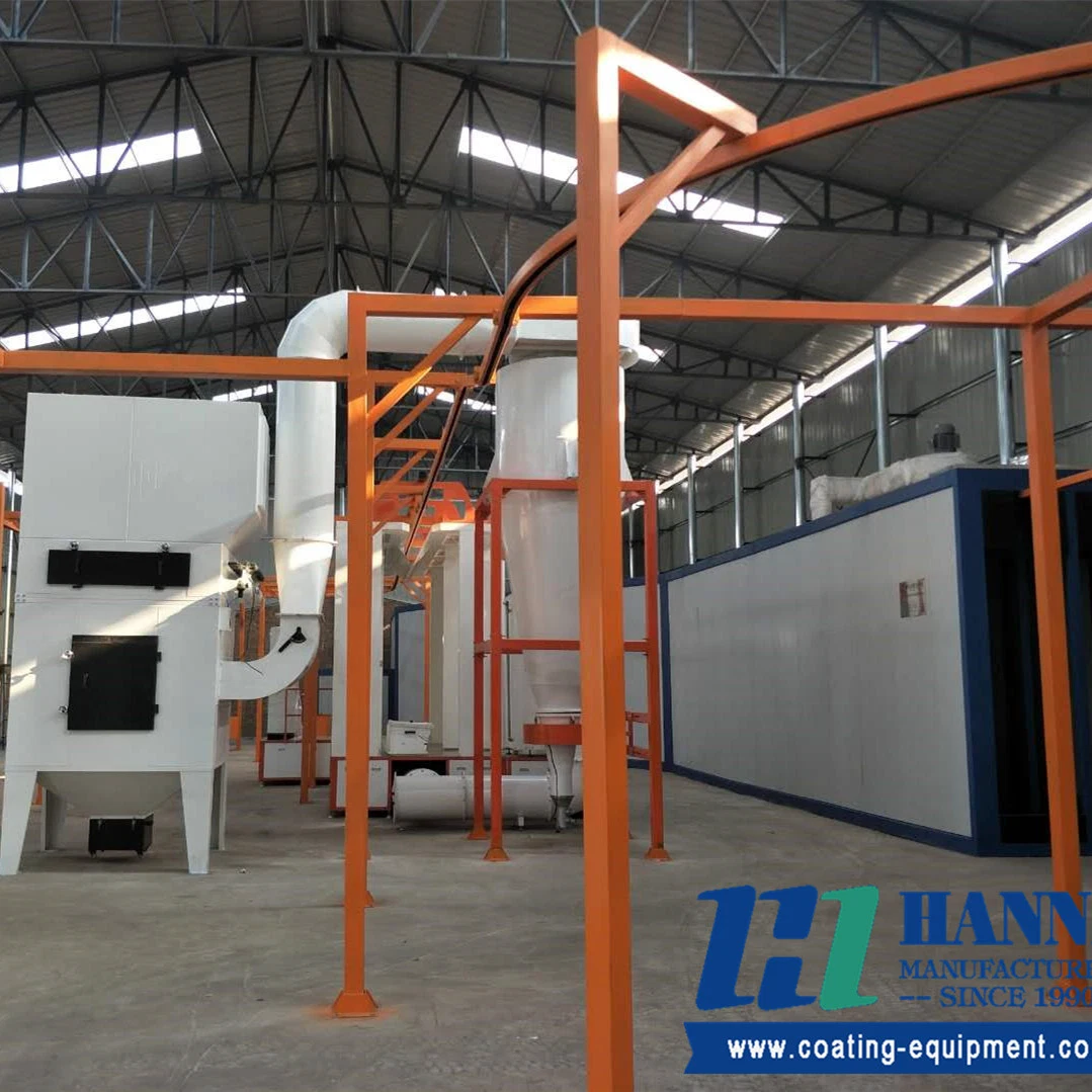 2019 New Technology Fluidized Bed Powder Coating Line Manufacturer