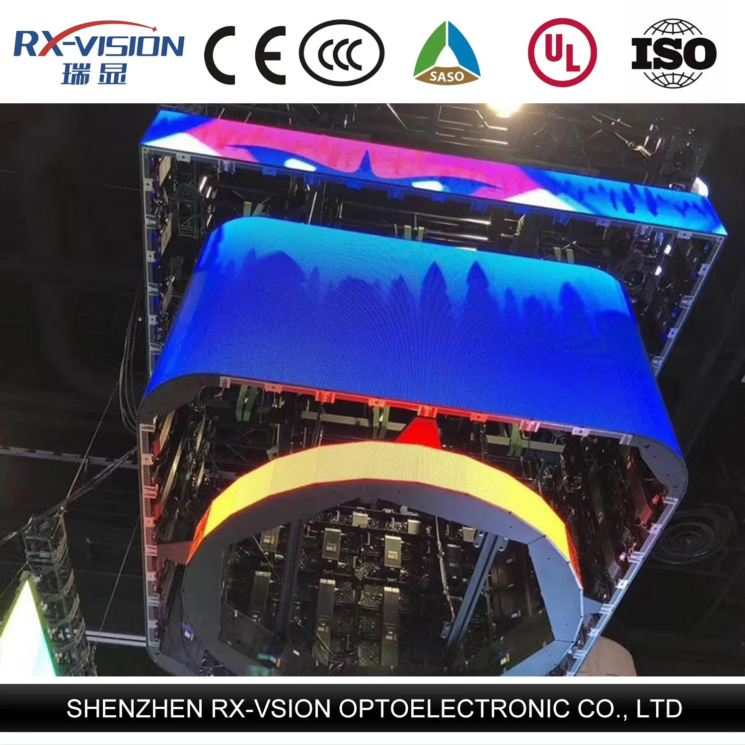 LED Display Panel Factory Rental LED Screen LED Display Indoor P3.91 & P2.604 1mx0.5m