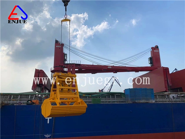 24t/12cbm Shanghai Enjue Marine / Barco Carga a Granel coge la cuchara para la mina de mineral de níquel de grano de fertilizante de carbón Suger