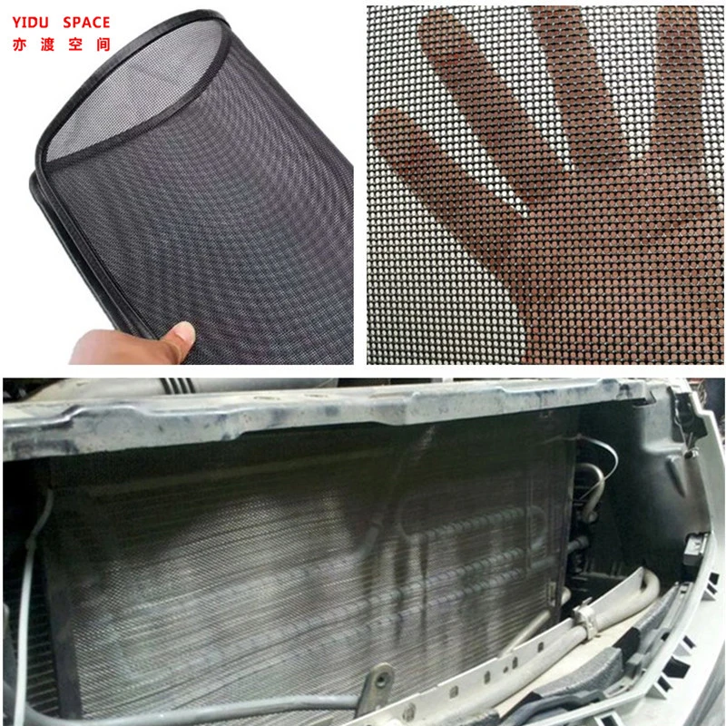 Car Water Tank Insect Net Modified Special Insect Net Dust Net Anti-Blocking Protective Black