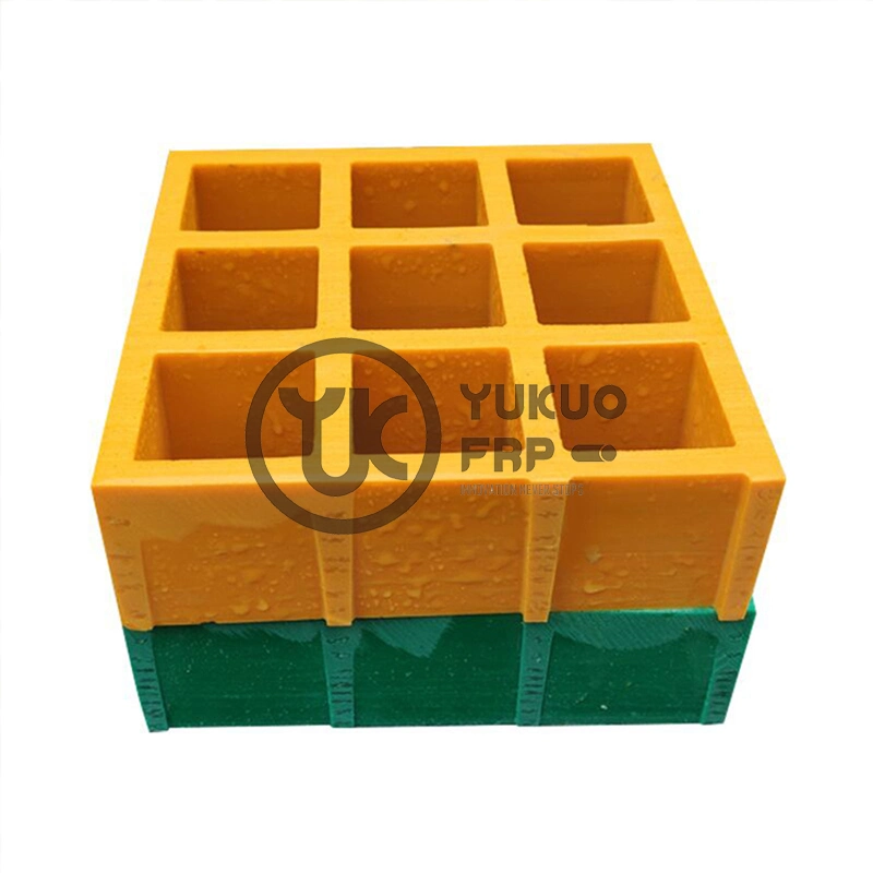 Outdoor Trench Drain Grating Cover Moulded FRP Grating