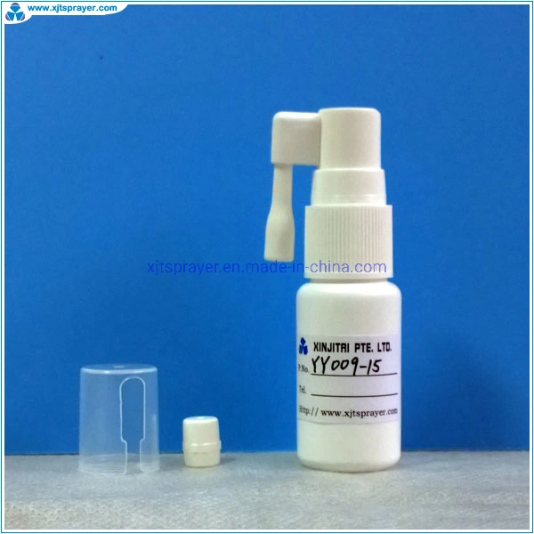 Oral Spray Pump with Swivel Applicator and PE Plastic Bottle