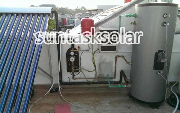 Flat Roof Solar Hot Water Heater System for Household Usage (SFCY-200-20)