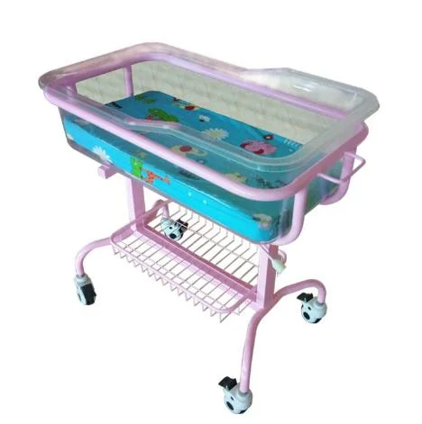 Ajustável multifunção Estilo Hospital recém-Bassinet Medical Berços com Rodas