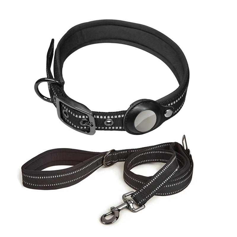 Hot Selling Reflective Air Tag Dog Collar Adjustable Air Tag Accessories