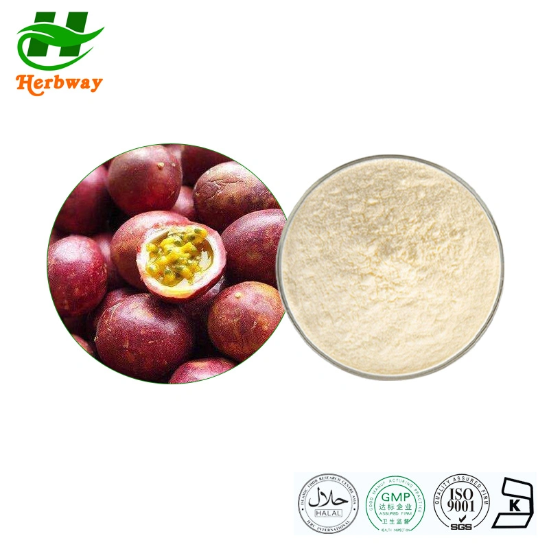 Herbway Kosher Halal Fssc HACCP Certified Free Sample Pbumion Fruit Juice Passion Fruit Powder