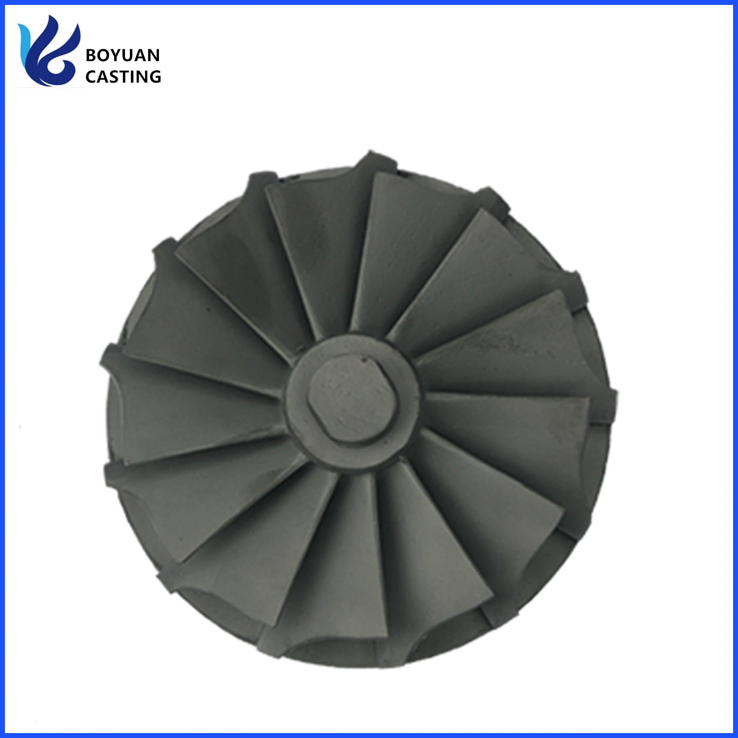 Custom-Made Super Alloy Investment Casting Turbine Wheel with Machining