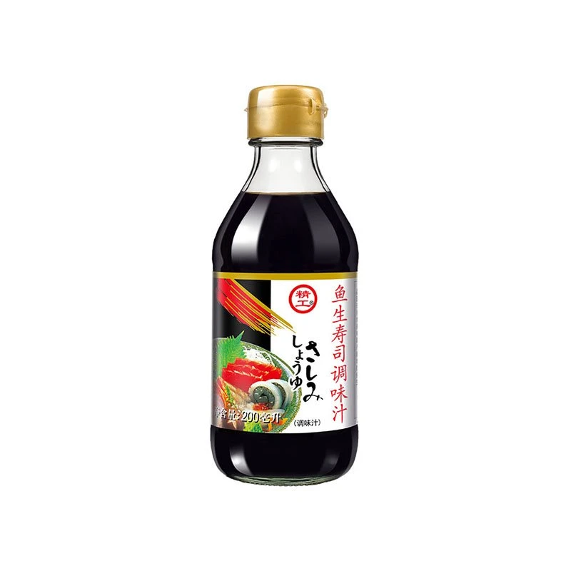 Venda por grosso de 500 ml nenhum japonês Aditivos Orgânicos Dark molho de soja