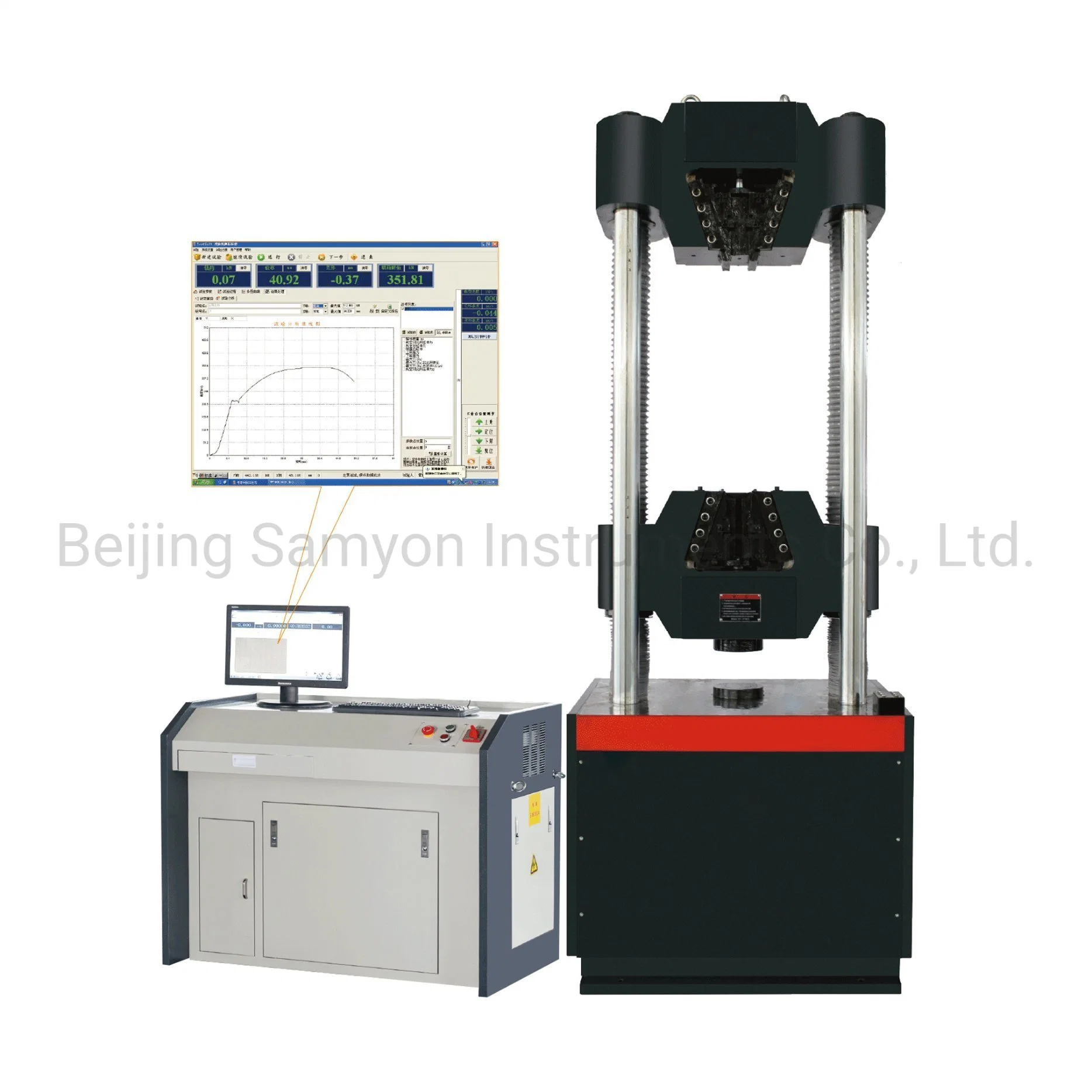 Professional Syw-2000 Concrete Block Compression Testing Machine