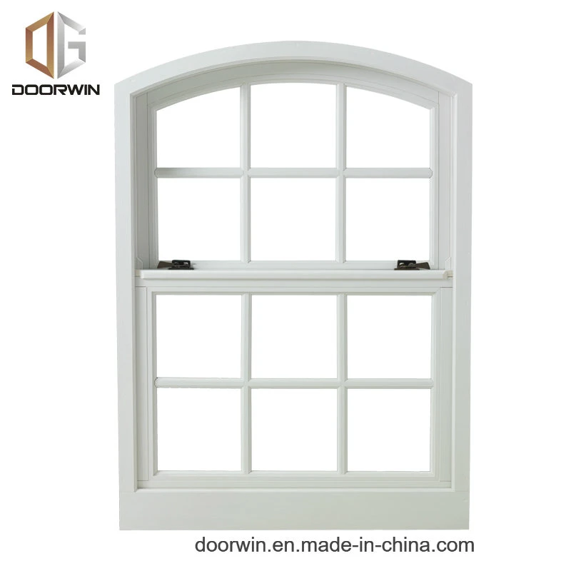 Thermal Break Aluminum Single Hung Double Glass Window