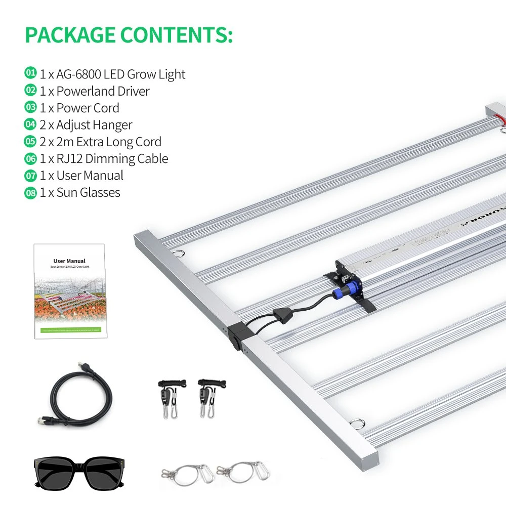 Indoor LED Samsung Lm301b Lm301h UV IR 680W 720W Full Spectrum LED Grow Light for Hydroponic Equipment