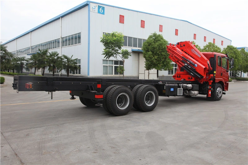 Hydraulic 20 Ton  SQ400ZB6 Knuckle Boom Crane Lifting for Truck 6 Sections Truck Mounted Crane