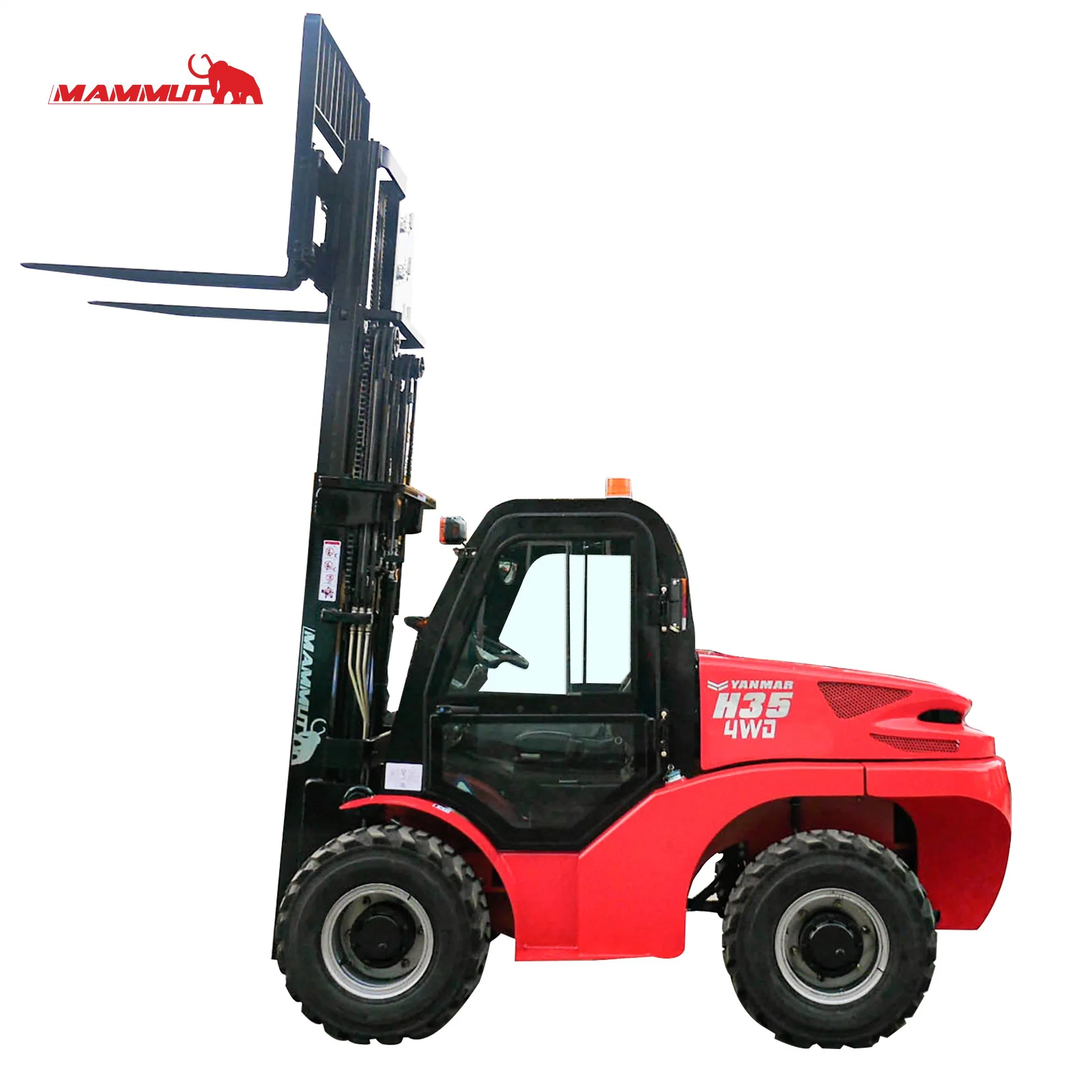 CE Certification Multifunction 4WD Diesel Telescopic Telescope All Road Rough Terrain Trucks Forklift