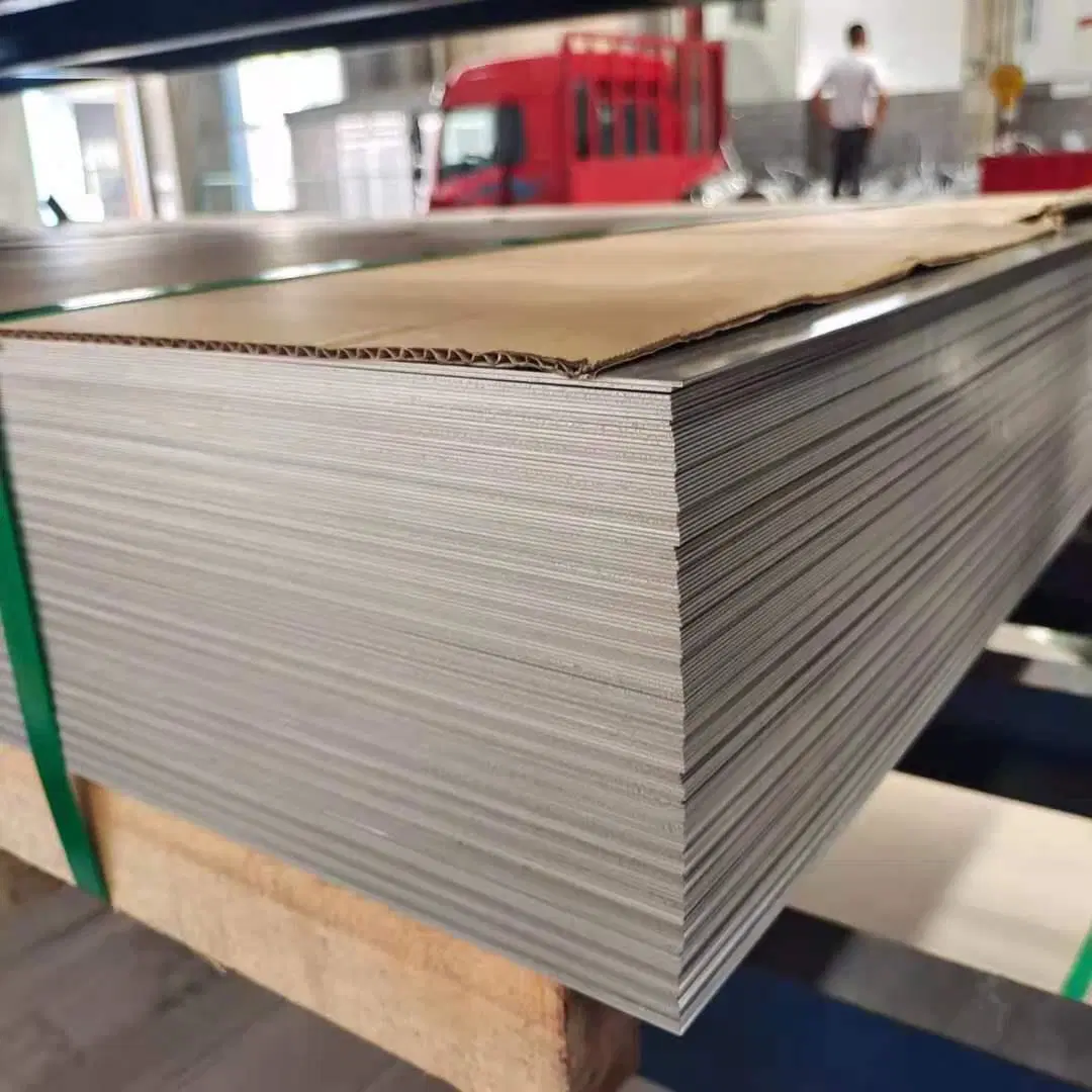 Factory Supply Cold Rolled Metal Sheet Color Coated Ss 201 304 316L 440c Hairline Building Material Stainless Steel Sheet Plate in Low Price