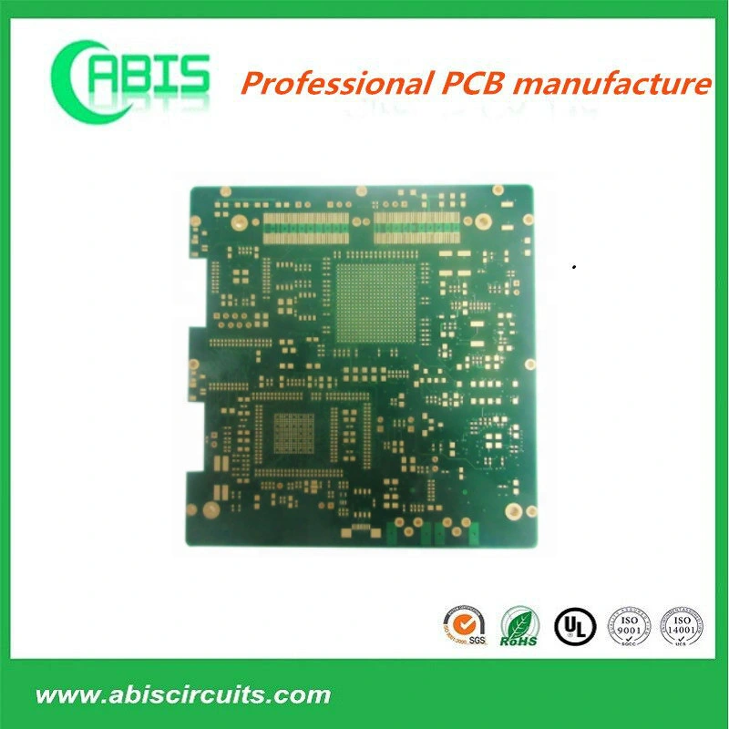 Fr4 2 camadas de placa de circuito impresso PCB com HASL-Lf em rede e Communicatons