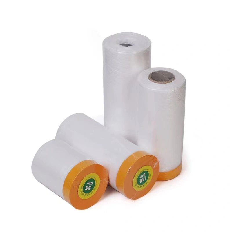 Temporary Floor Masking Paper Film Spray Paint Shielding Protective Film