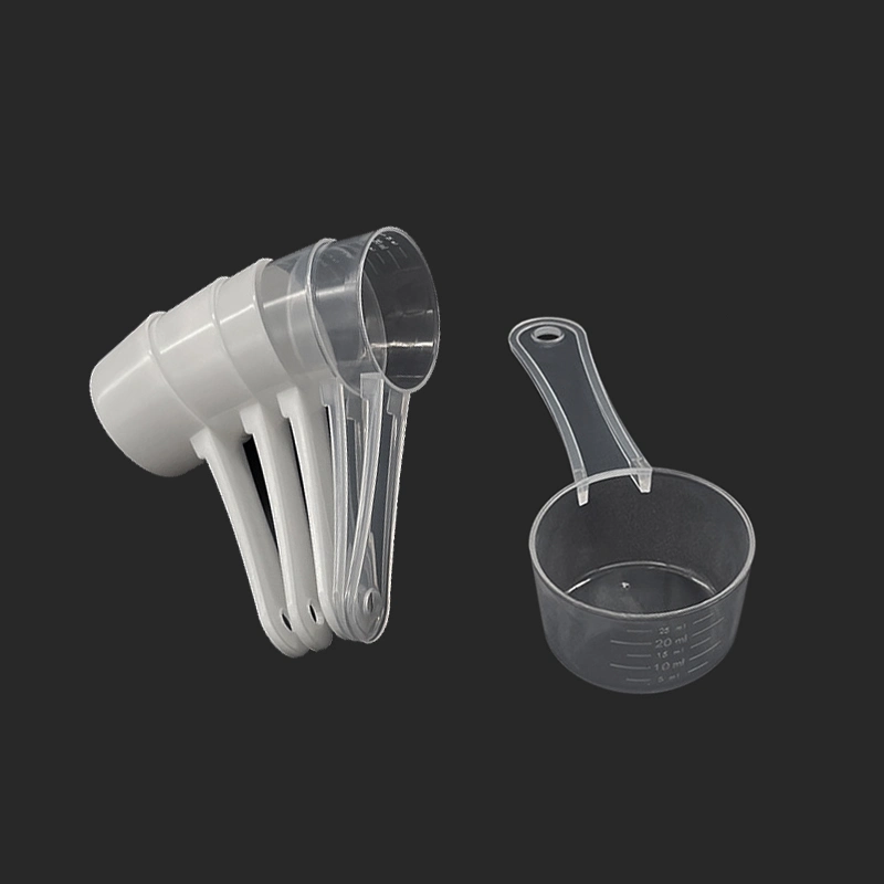 Lab 30ml Plastic Measuring Scoop 15 Gram Measure Spoon Laboratory 15g Measuring Tool for Milk Powder Liquid Pets Coffee Kitchen Tool