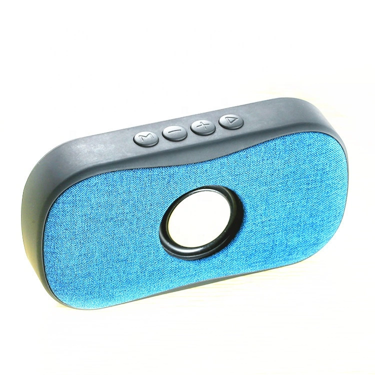 New T19 Cloth Wireless Bt Speaker Portable 3D Stereo Loudspeaker with TF Card Mobile Outdoor Mini Bass Gun