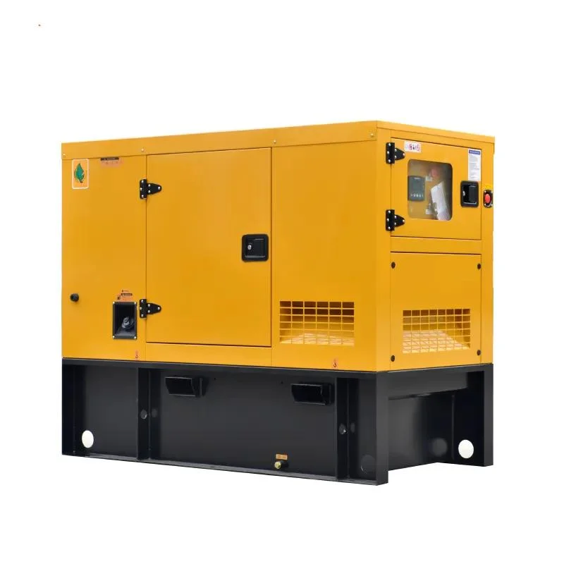 Three Phase Silent Generator Red Diesel Genset