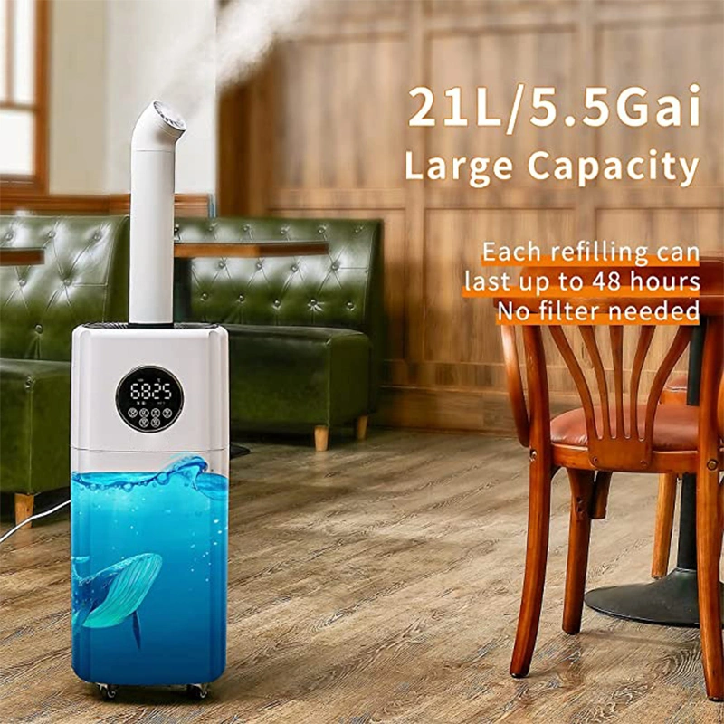 Home Appliance Humidifier with Power 110W Big Water Tank Capacity 21L Fro Home Factory Use