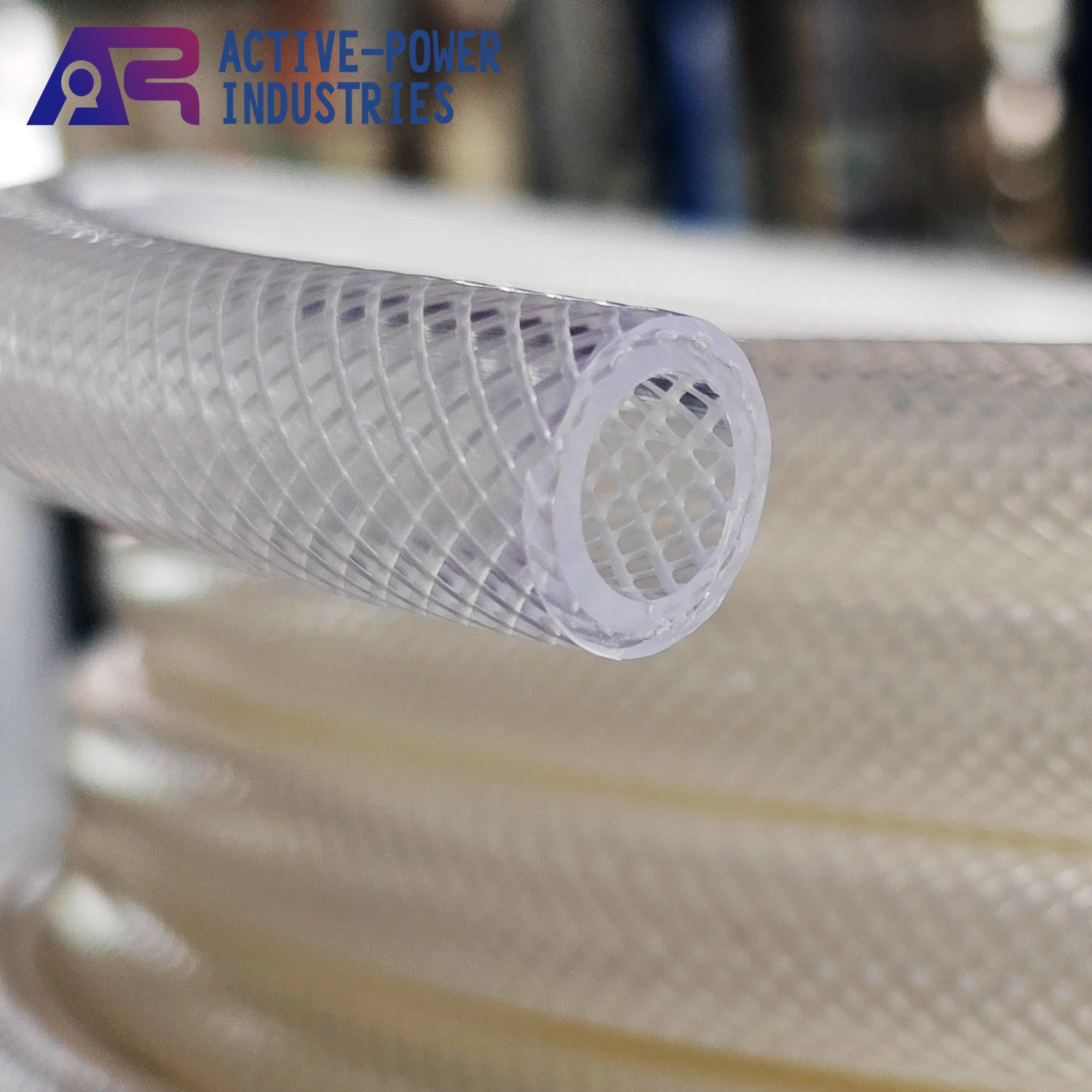 FDA Food Grade Yarn Reinforced Braided Hose for Food and Beverage Dispensing