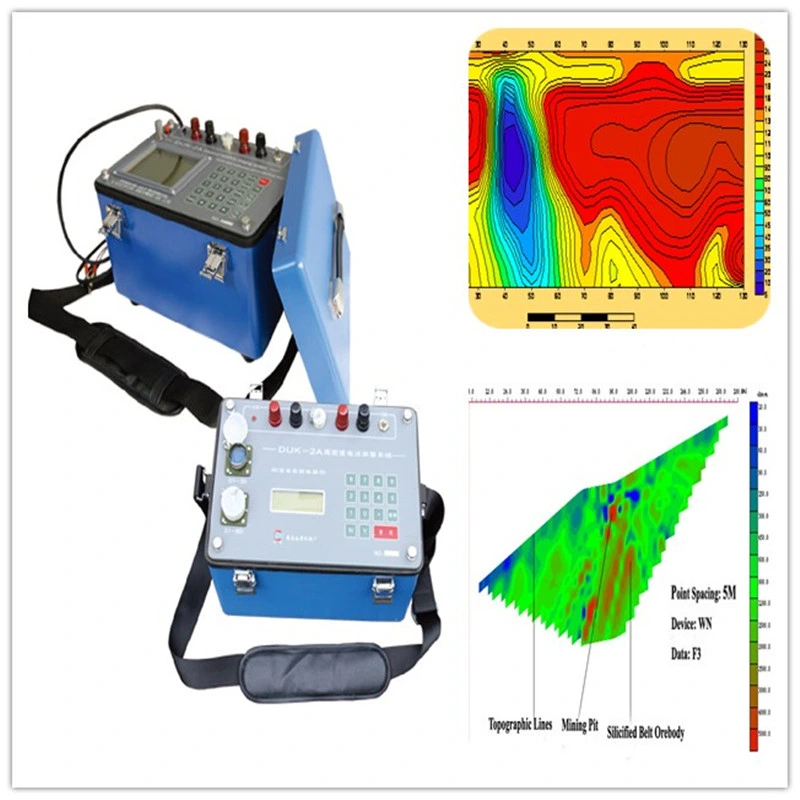 Equipo de Tomografía de Resistividad Eléctrica para la Detección de Agua y Metales, Detector de Agua Subterránea, Tomografía Geofísica de Resistividad Eléctrica.