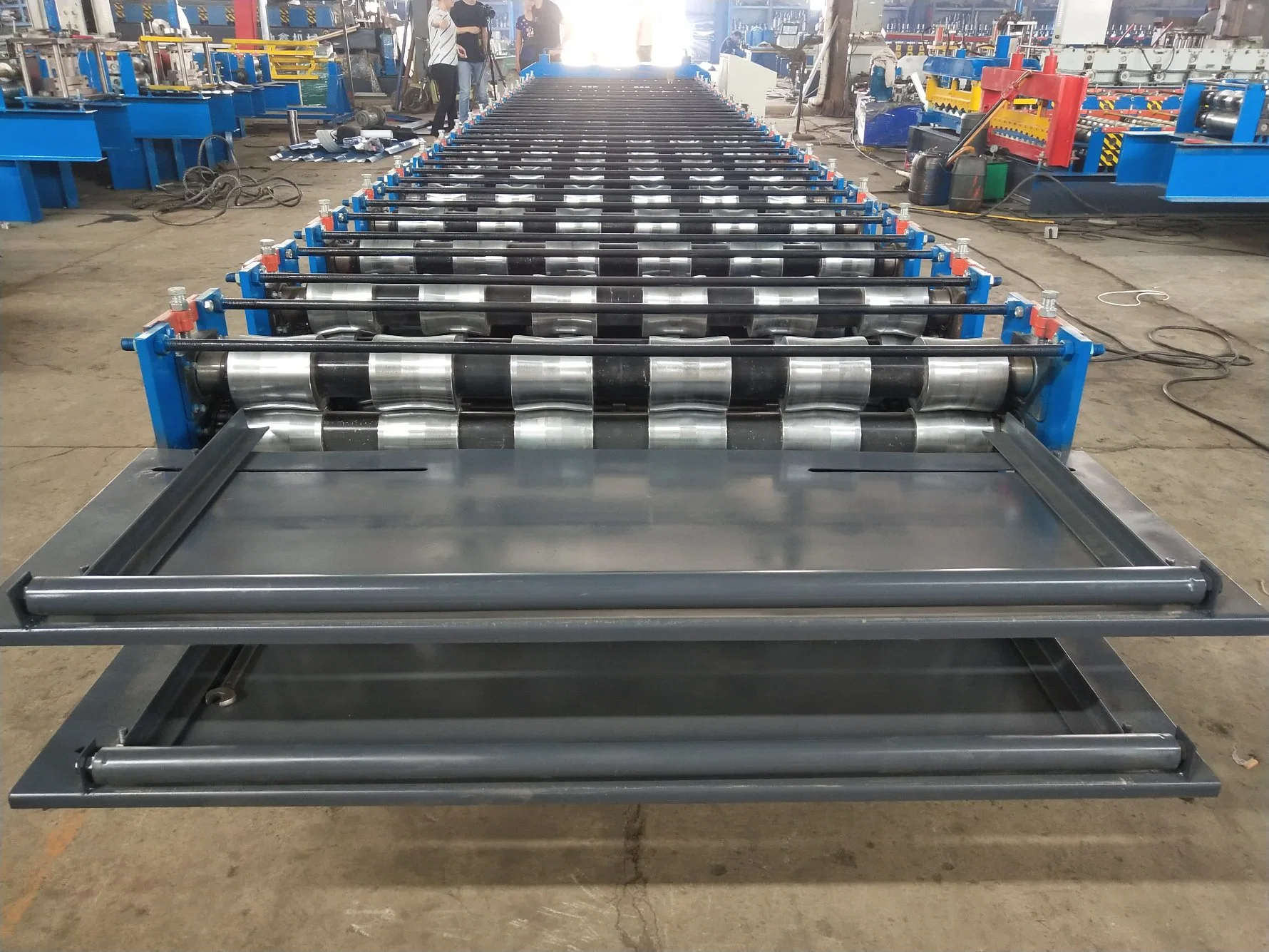 Metal Color Double Layer Steel Roll Forming Machine