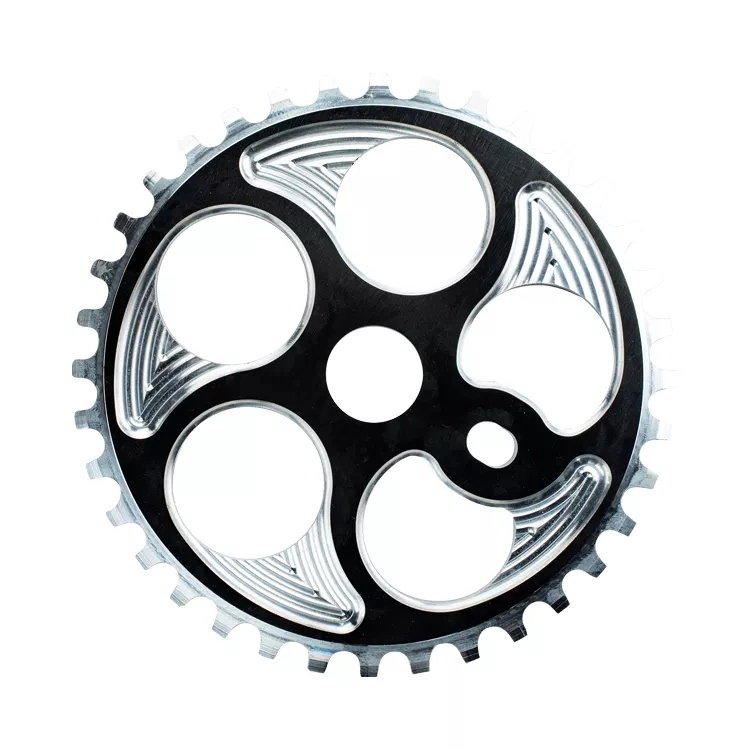 Custom BMX Bike Bicycle Crankset Chain Ring Wheel Sprocket