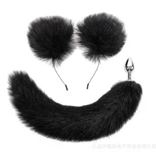 Artificial Fur Fox Tail Anal Plug Rabbit Ear Suit Fun Suit Stimulation