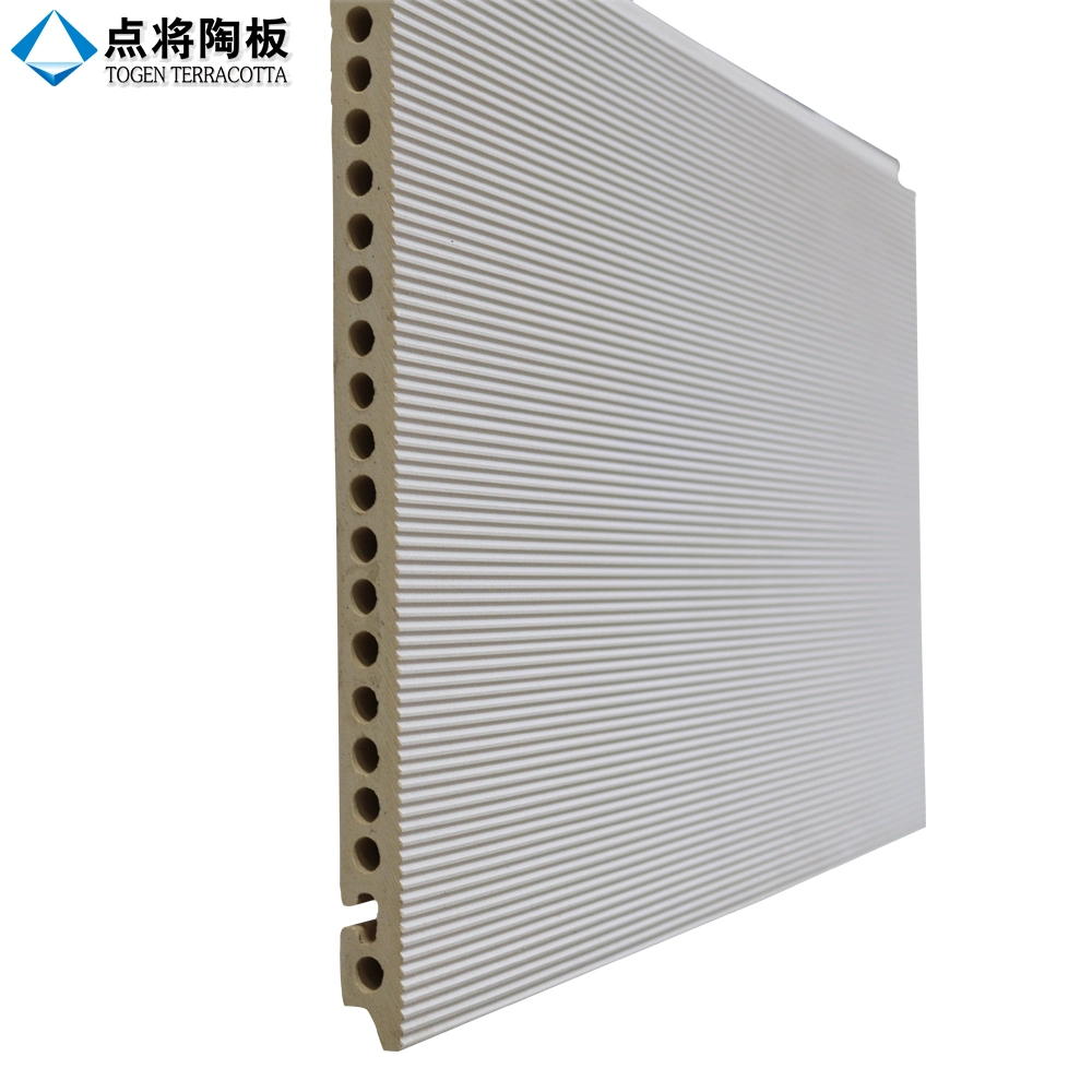 External Wall Terracotta Exterior Paneling Terracotta Panel Rainscreen Cladding for Building Cladding Facade System